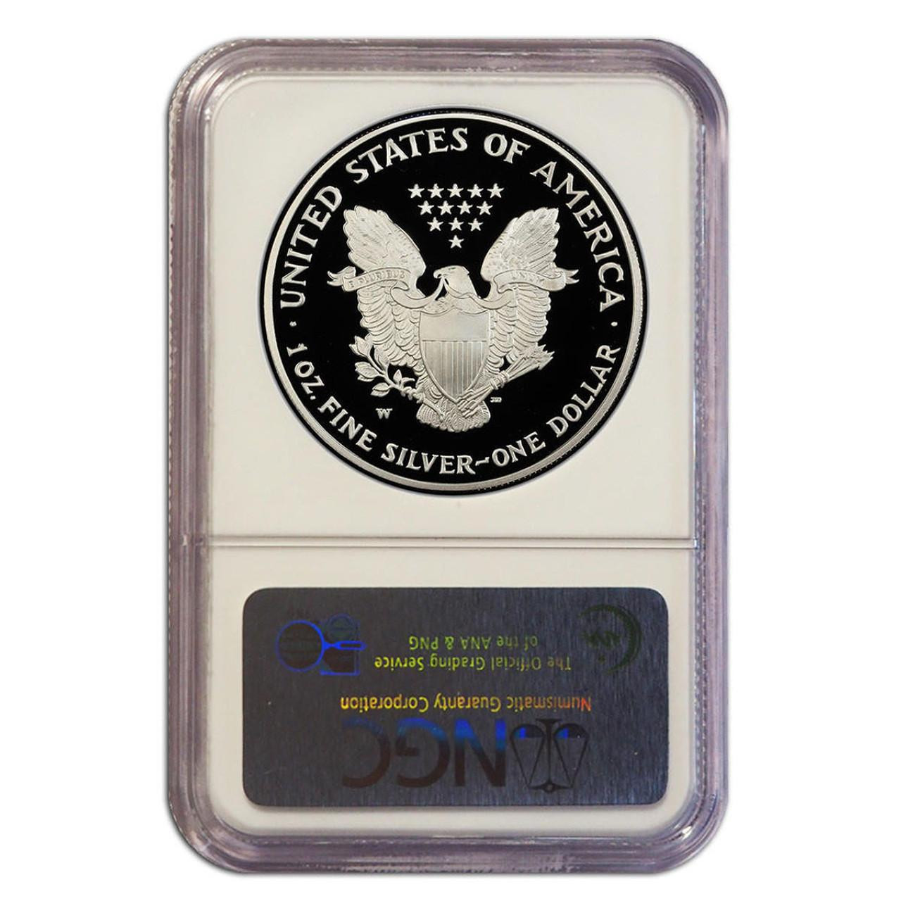 2007-W American Silver Eagle Proof - NGC PF70 UCAM