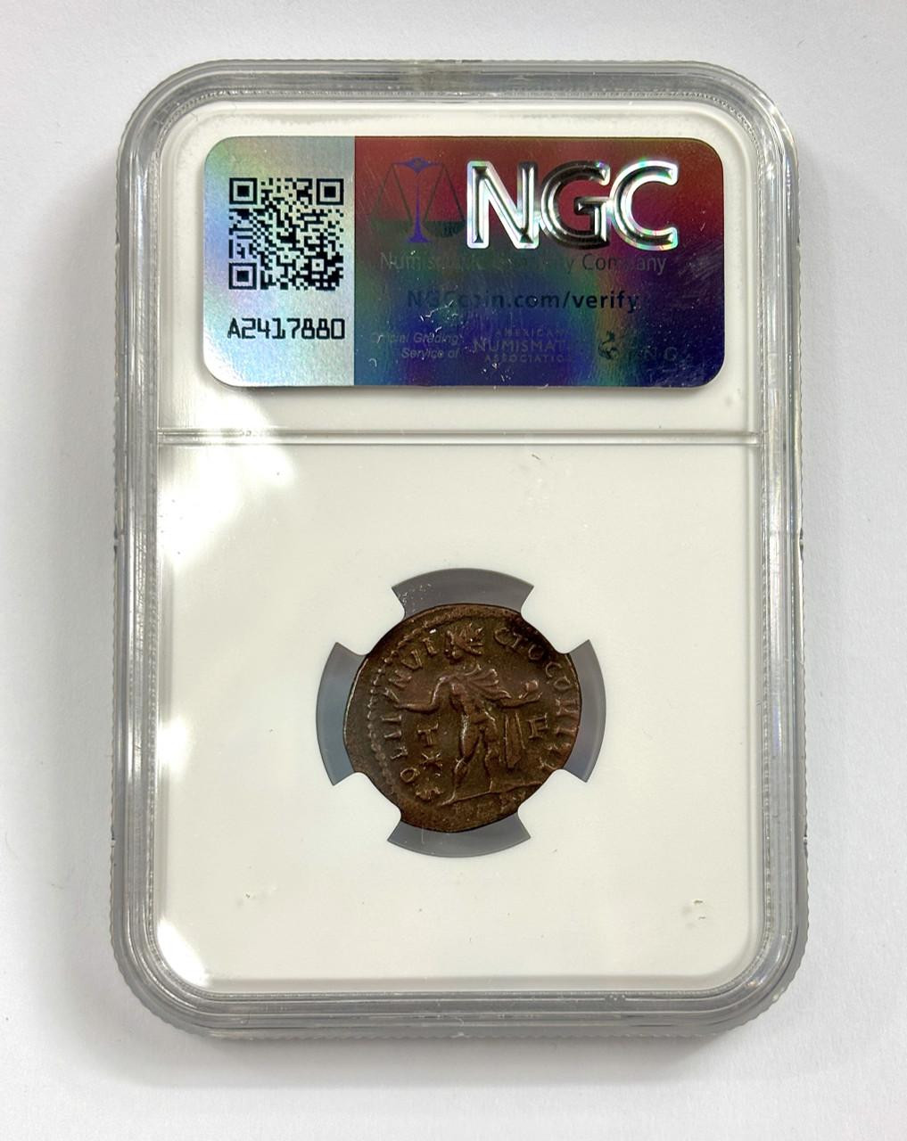 Roman AE of Constantine I, the Great (AD 272-337) Sol Invictus NGC