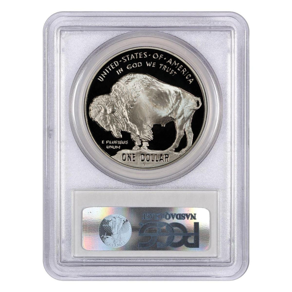 2001-P Silver Buffalo PCGS PR70 DCAM 