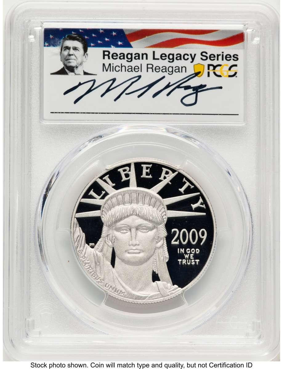 Bullionshark 2009-W $100 Proof Modern Bullion Coin PCGS PR70   One-Ounce Platinum Eagle - HAT508009030 