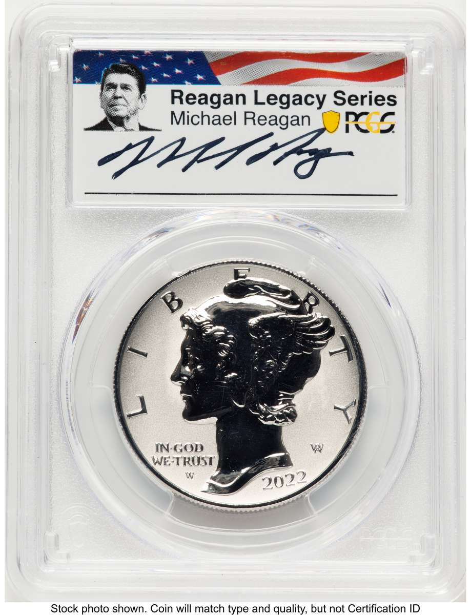 2022-W $25 Reverse Proof Palladium Eagle Coin PCGS rev PR70 coin front image