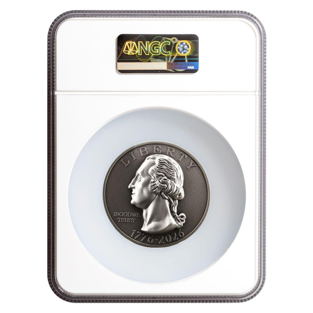 BIG E  2026 5 oz Silver Bicentennial Quarter “Drummer Boy” Beyond Relief