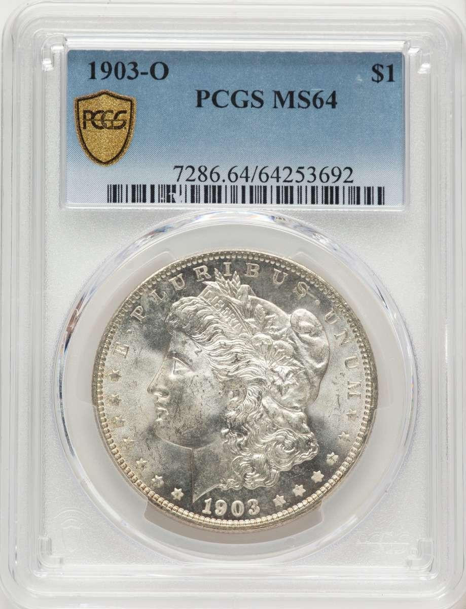 Bullionshark 1903-O S$1 Morgan Silver Dollar Coin PCGS MS64 - HAT789224014 