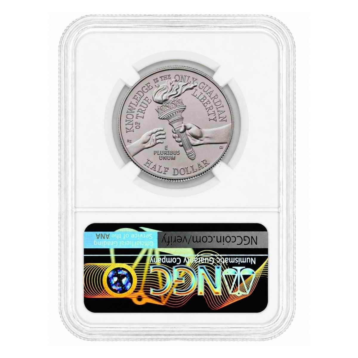 1776–2026 P America 250 Enduring Liberty Half Dollar NGC MS65 Don