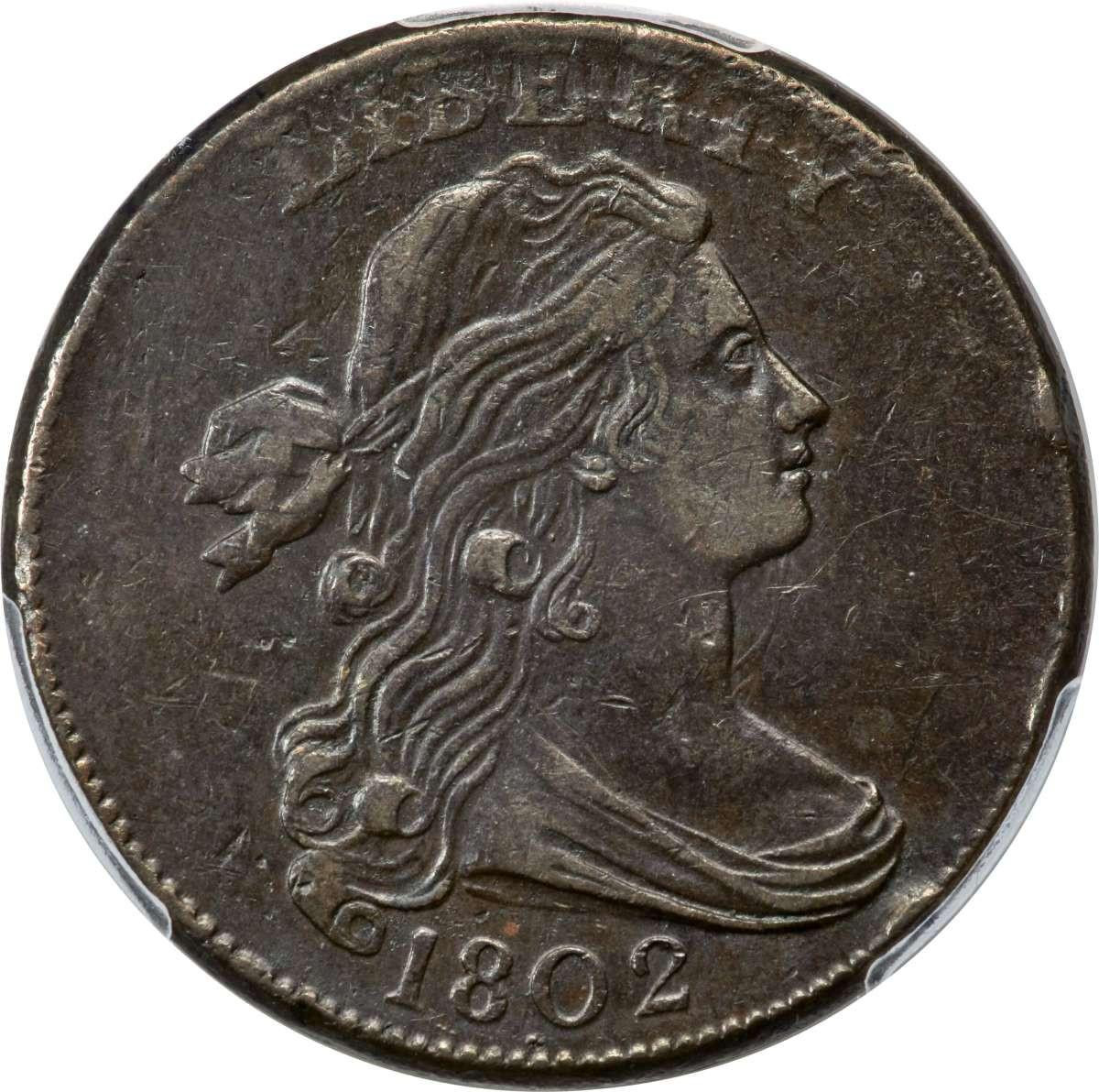 Bullionshark 1802 1C Large Cent Coin PCGS XF40   S-238 - B-11 - R.4 - HAT789808008 