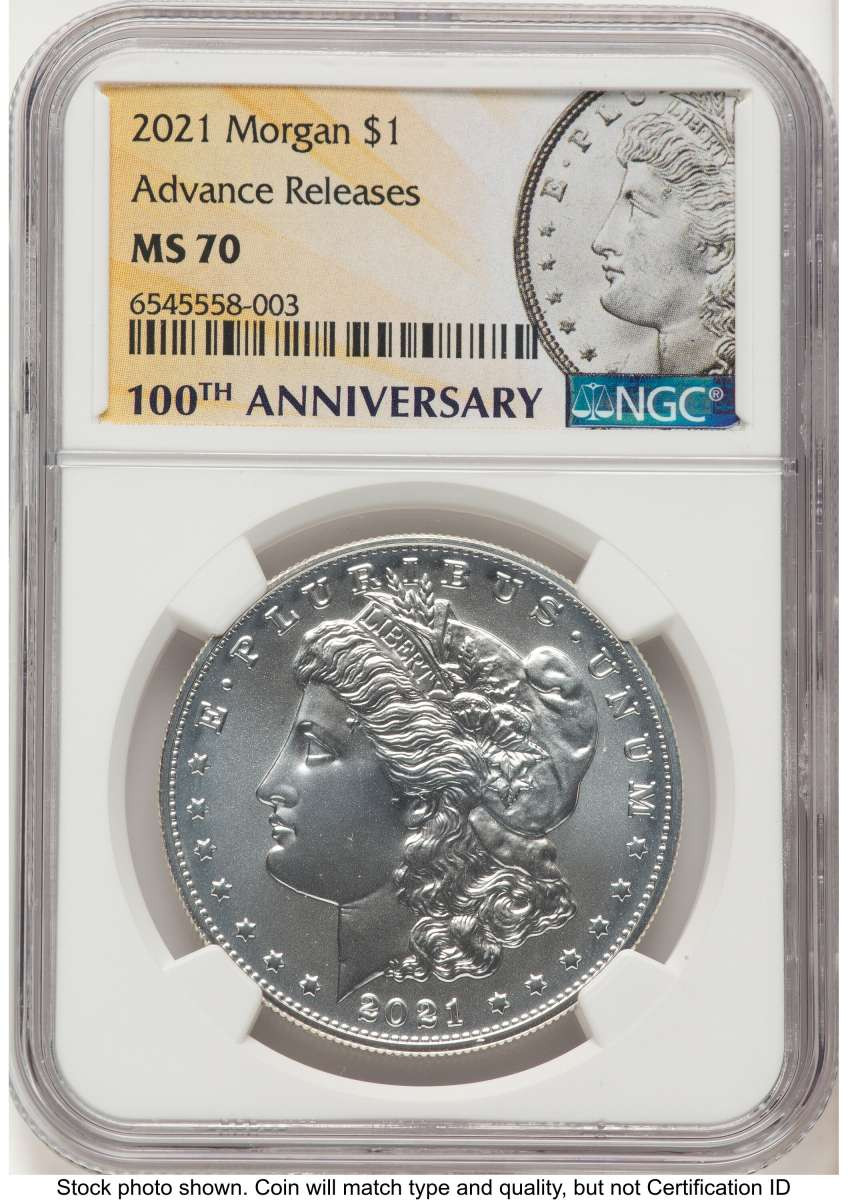 1000 MS Modern Bullion Coin NGC MS70 coin front image
