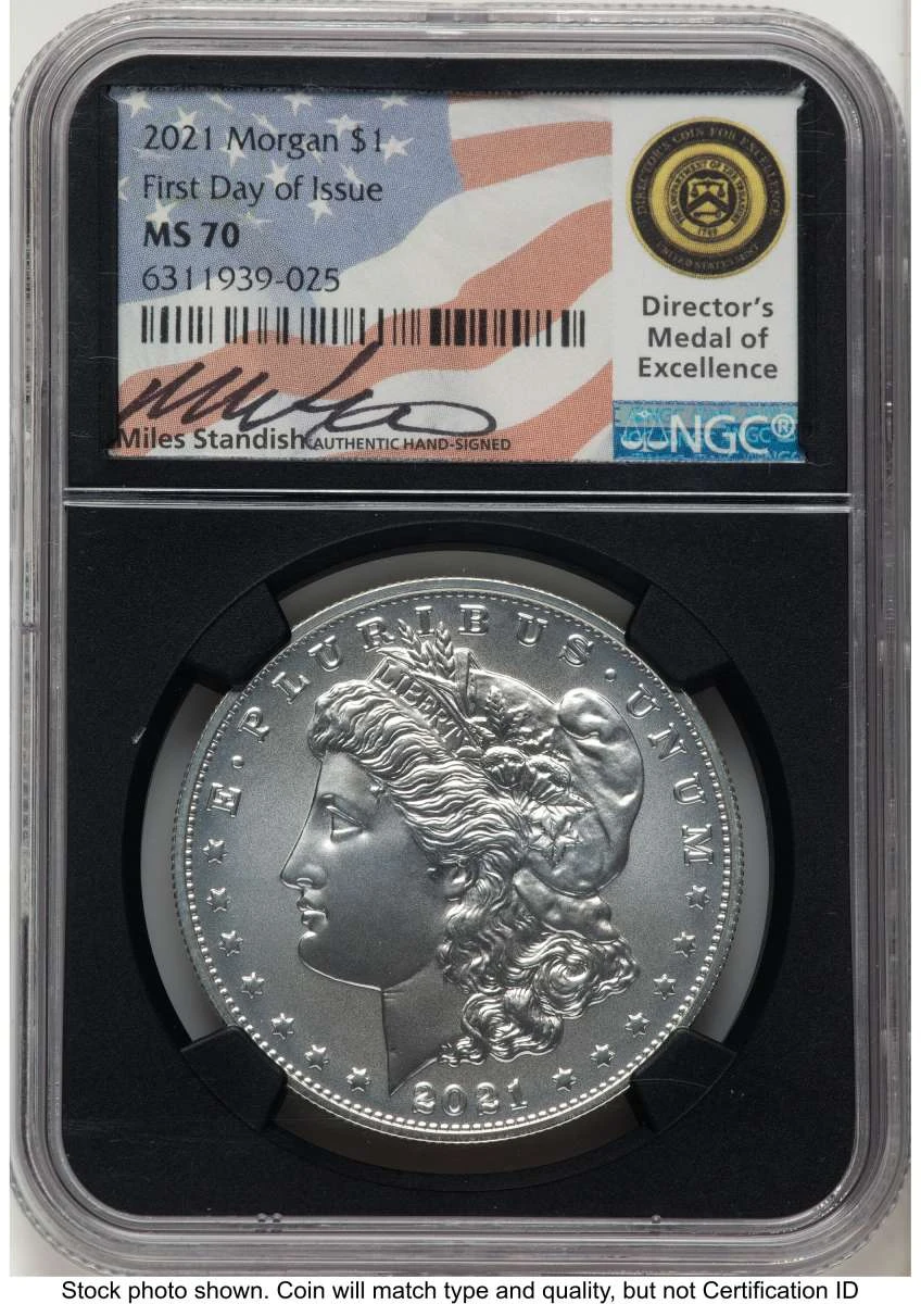 1000 MS Modern Bullion Coin NGC MS70 coin front image
