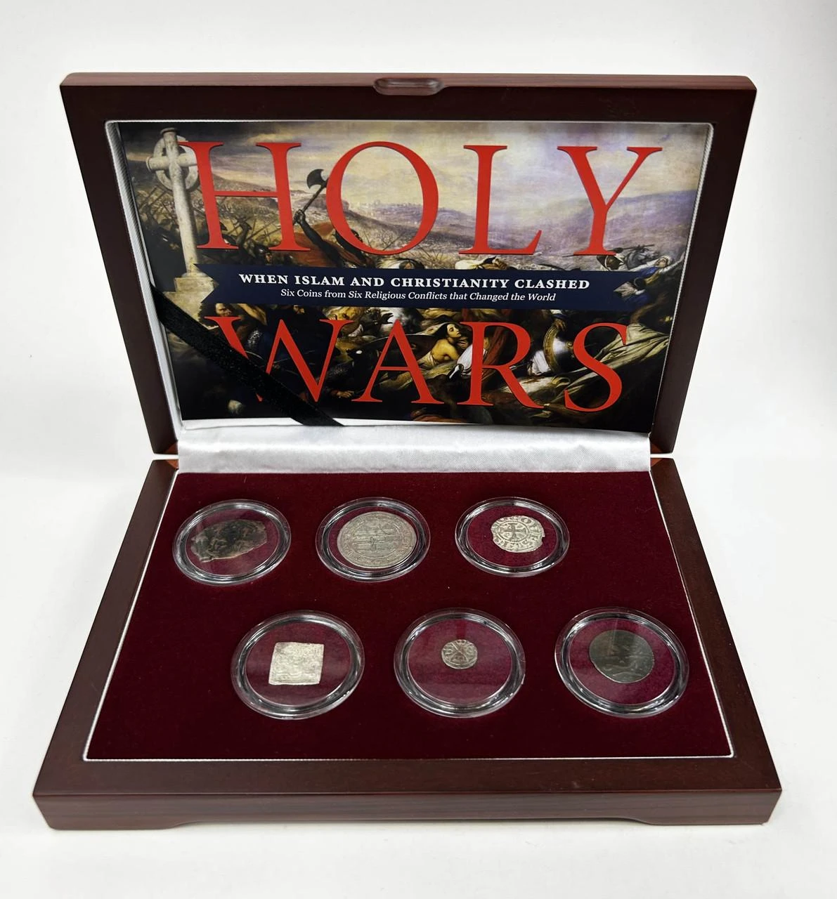 Bullionshark Holy Wars Box: Six Coins Highlighting Famous Battles Between Christians and Muslims(C) 