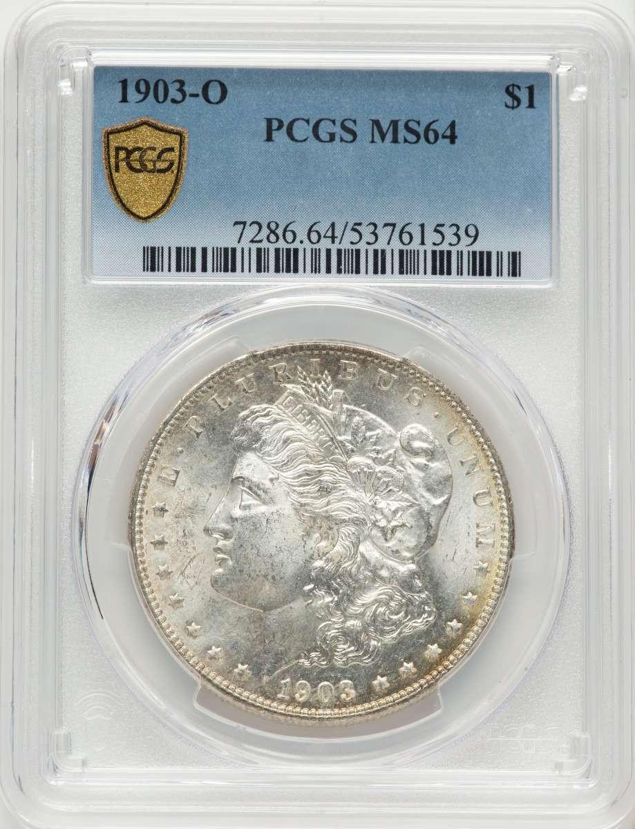 Bullionshark 1903-O S$1 Morgan Silver Dollar Coin PCGS MS64 - HAT508052063 