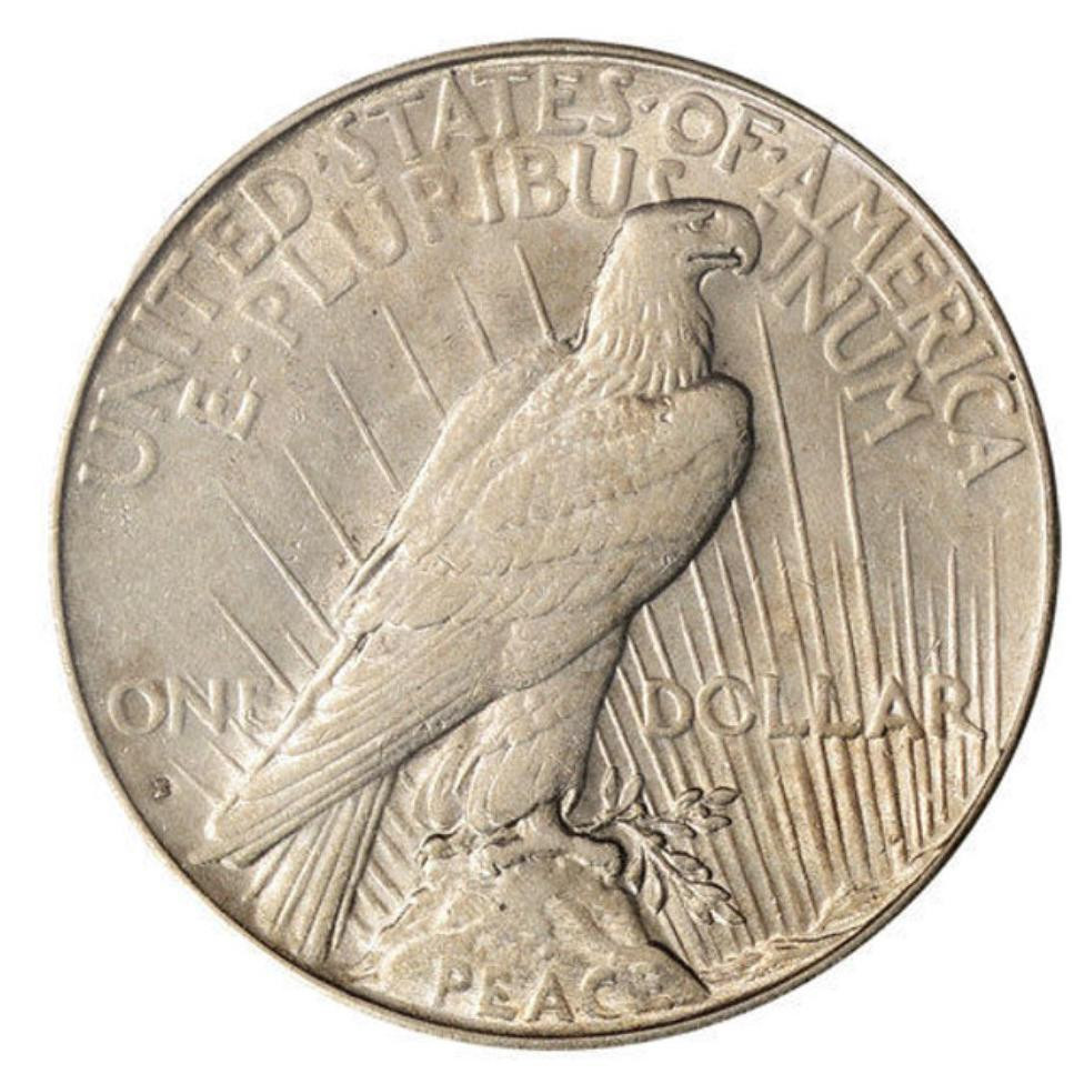 1934-S Peace Dollar BU