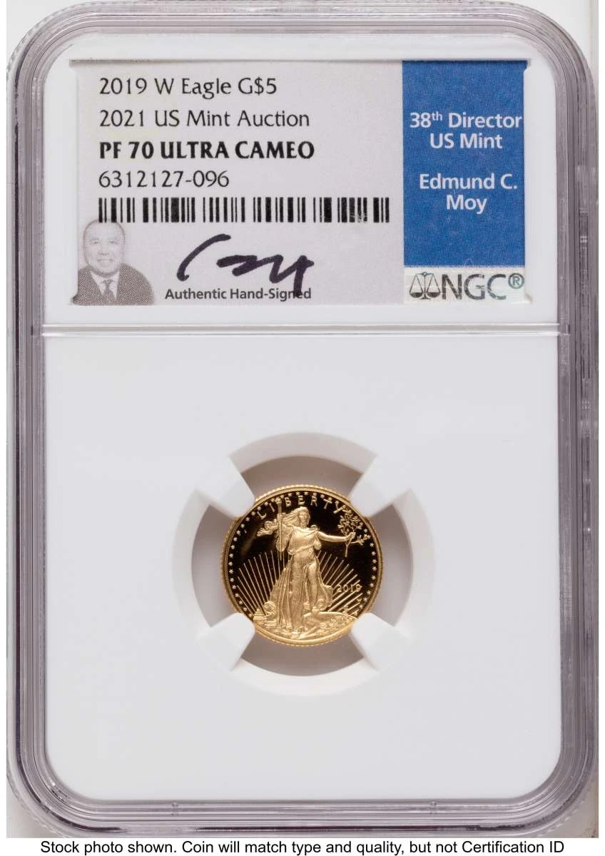 1000 MS Proof Modern Bullion Coin NGC PF70 coin front image
