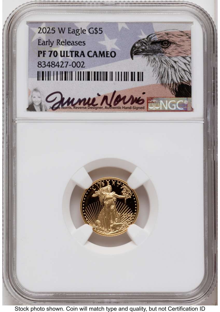 1000 MS Proof Modern Bullion Coin NGC PF70 coin front image