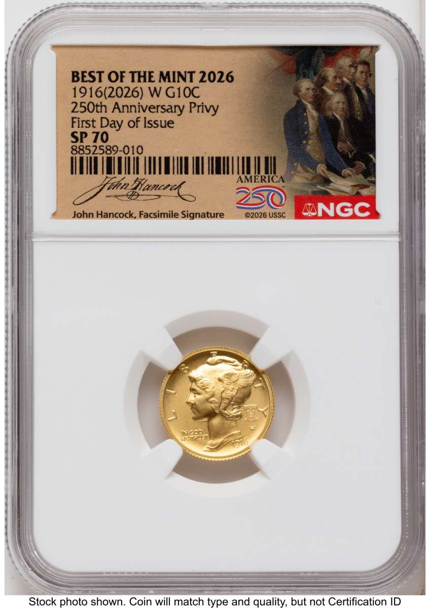 1000 MS Modern Bullion Coin NGC MS70 coin front image