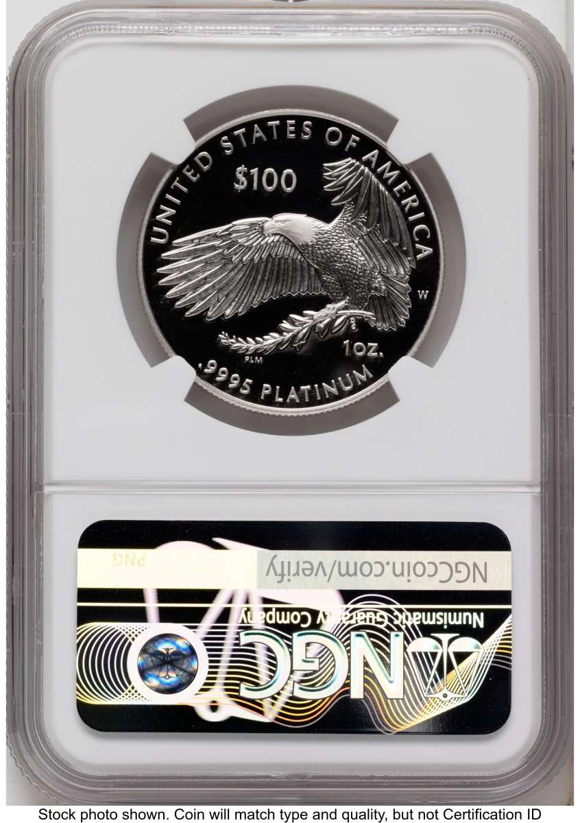 2026-W $100 Proof Modern Bullion Coin NGC PF70 One-Ounce Platinum Eagle ...