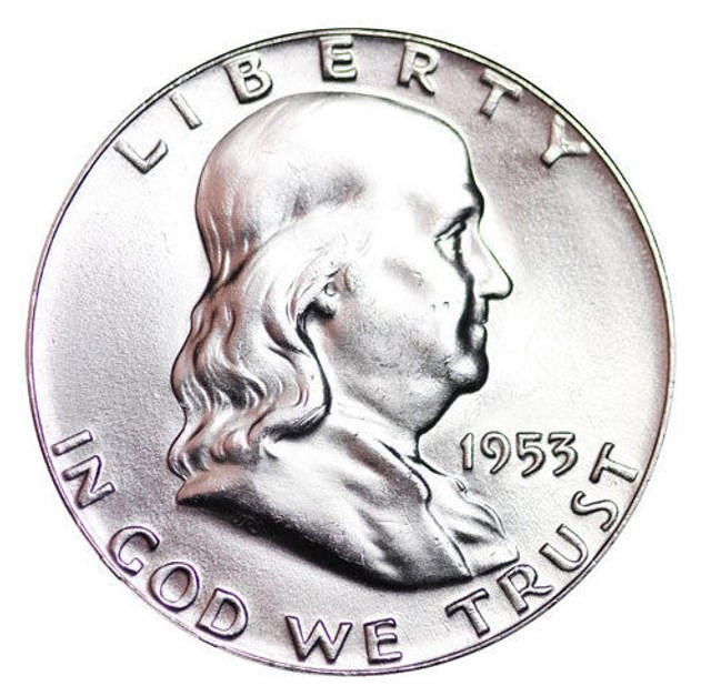 Buy 1953 Franklin Half Dollars Online - 1953 Half Dollar