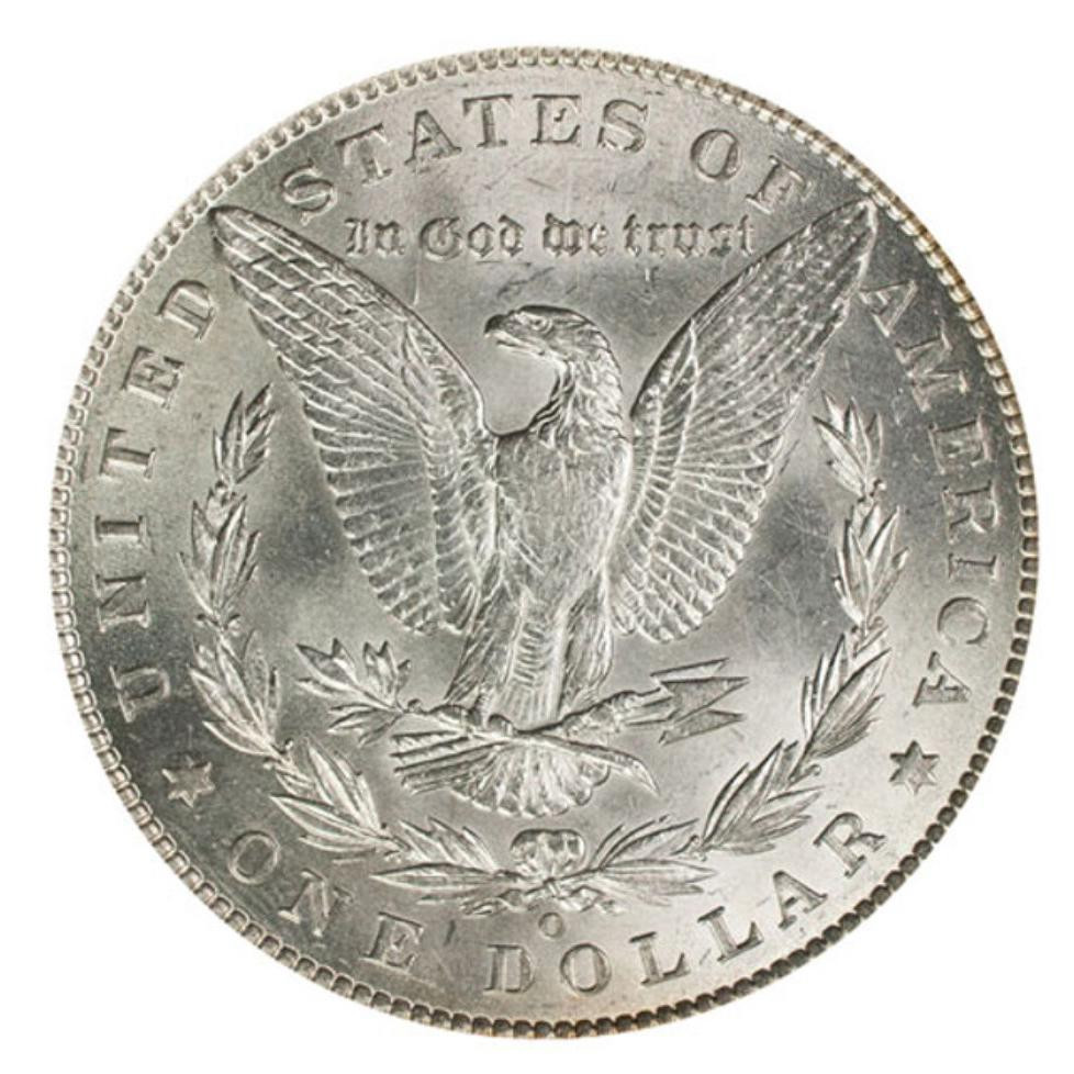 1886-O Morgan Silver Dollar Brilliant Uncirculated -BU - Bullion Shark