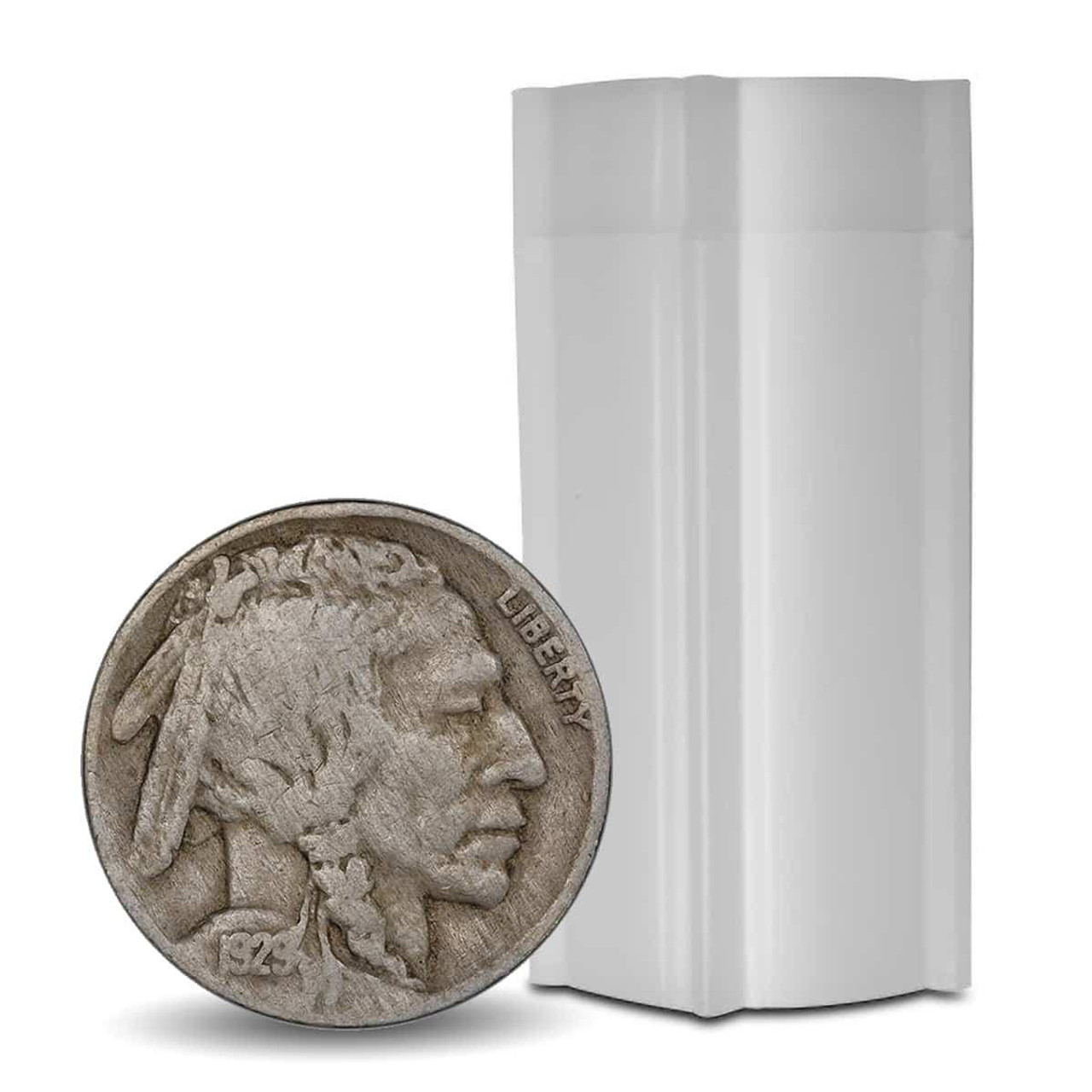 Bullionshark Full Date Buffalo Nickels | 40 Count Roll 