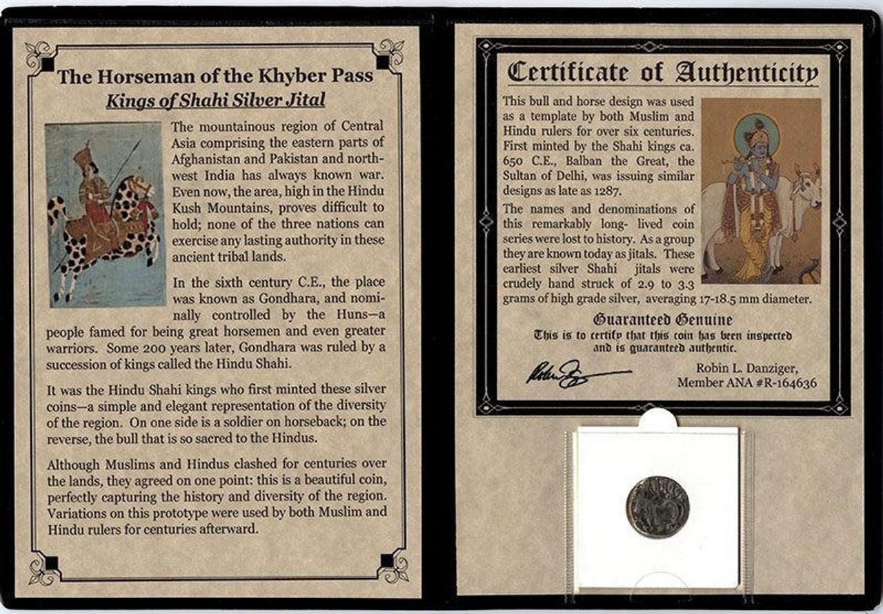 Bullionshark Shahi Silver Jital Coin Album