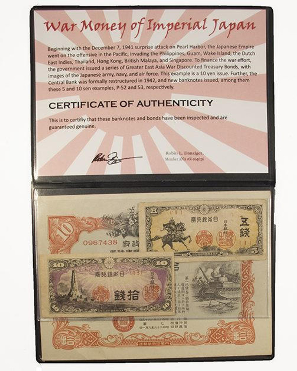 Bullionshark War Money of Imperial Japan Album
