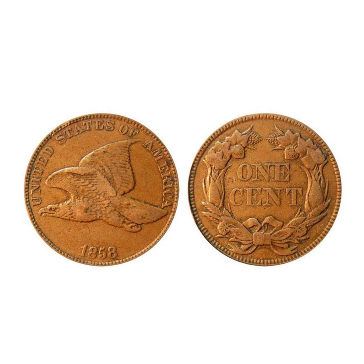 Bullionshark 1856-1858 Flying Eagle Cent - The First Small Cent
