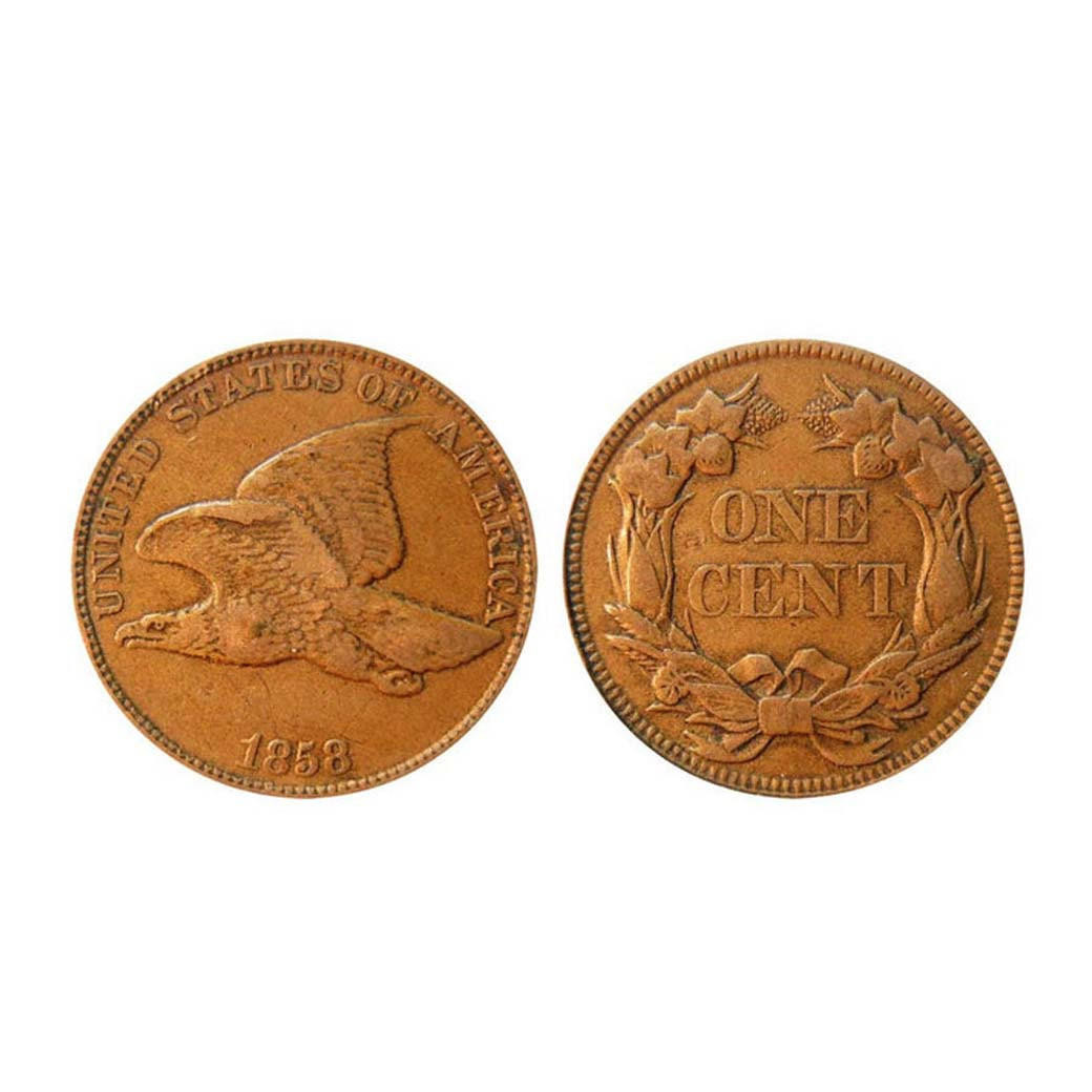 Bullionshark 1856-1858 Flying Eagle Cent - The First Small Cent