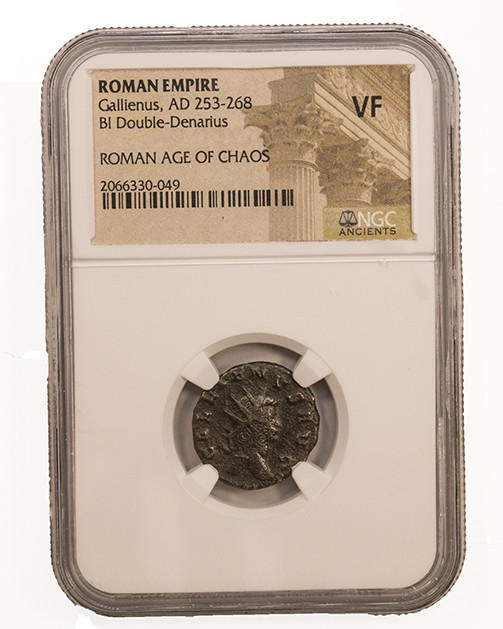 Roman AE of Gallienus (AD 253-268) NGC (VF) - Bullion Shark