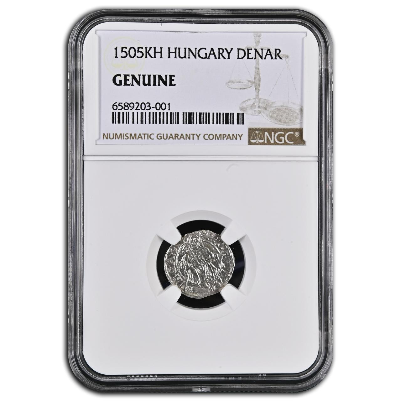 神聖ローマ帝国1549 KB Hungary Denar NGC MS 63 Hungarian Denar MS 63 | Austin Coins