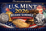 2026 U.S. Mint Product Release Schedule