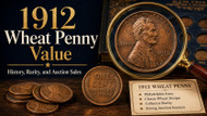 1912 Wheat Penny Value: History, Rarity, and Auction Sales