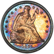 Seated Liberty Dollars Are Much Rarer Than Morgan and Peace Dollars