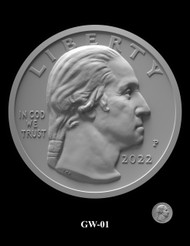 Laura Gardin Fraser’s Washington Bust to Appear on American Women Quarters 