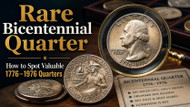 Rare Bicentennial Quarter: How to Spot Valuable 1776–1976 Quarters