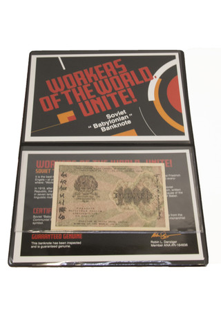 Hyperinflation 7 High Denomination Banknotes Custom Billfold