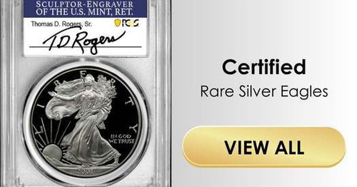 rare silver eagles for sale