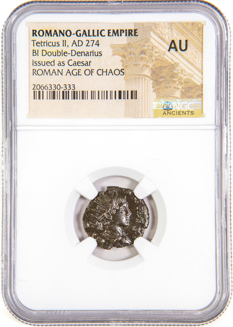 Bullionshark Roman AE of Tetricus II (AD 273-274) NGC (AU) 