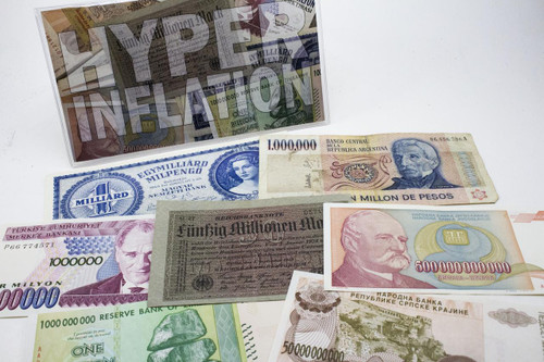 Bullionshark Hyperinflation: 7 High-Denomination Banknotes - Custom Billfold 