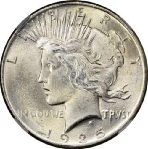1922年 アメリカ ピースダラー（Peace Dollar）本物保障 037205_1922-