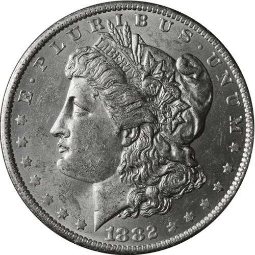 Bullionshark 1882-O Morgan Silver Dollar Brilliant Uncirculated - BU 