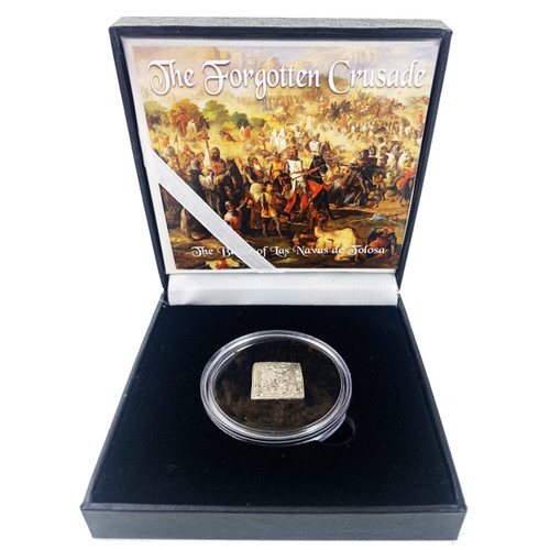 Bullionshark The Forgotten Crusade: The Battle of Las Navas de Tolosa (silver Almohad coin) (Black Box) 