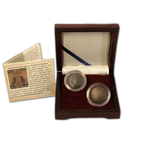 Bullionshark Christian Cup Coins Box Set: A Medieval Mystery (Two-Coin Box) 