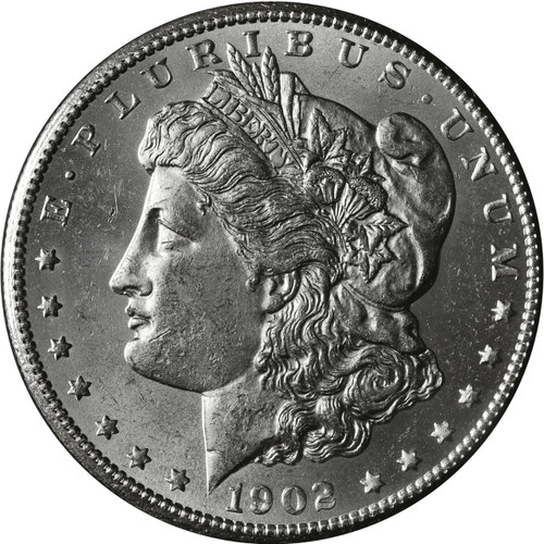 Bullionshark 1902-S Morgan Silver Dollar Brilliant Uncirculated - BU 