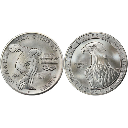 Buy 1983-S Olympic Dollar Brilliant Uncirculated online at