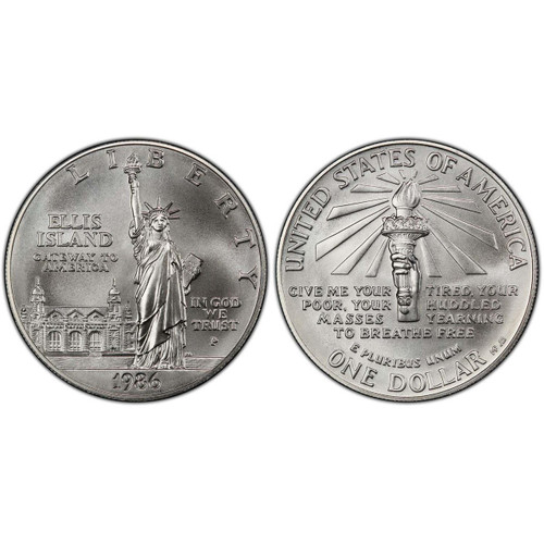 Statue of Liberty Silver Dollars
