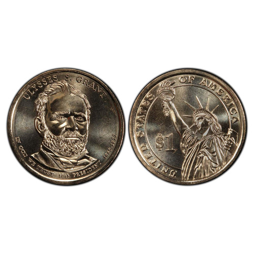 Bullionshark 2011-D Ulysses S. Grant Presidential Dollar 