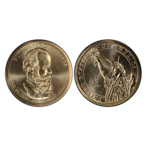 Bullionshark 2011-P Rutherford B. Hayes Presidential Dollar 