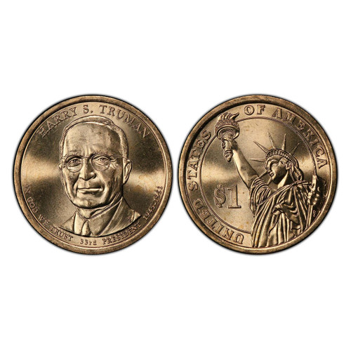 Bullionshark 2015-D Harry S. Truman Presidential Dollar 