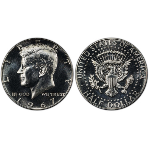 Buy 1965-1967 SMS Kennedy Half Dollar NGC MS67 3pc Set - Kennedy