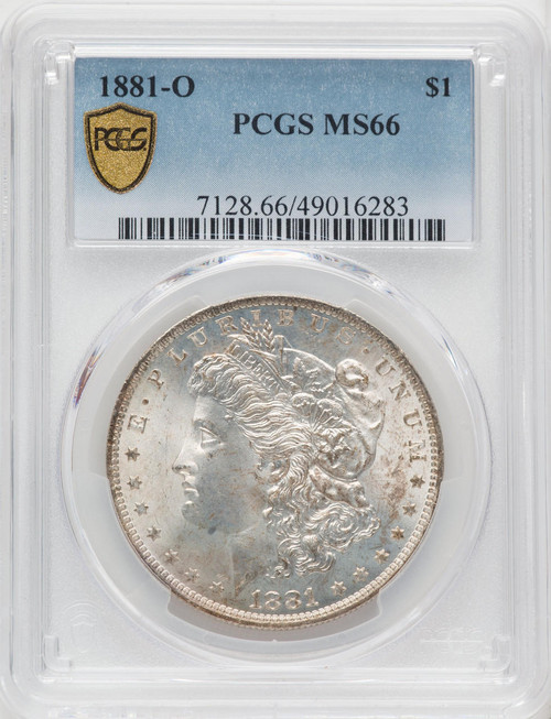 Bullionshark 1881-O Morgan Silver Dollar PCGS MS66 