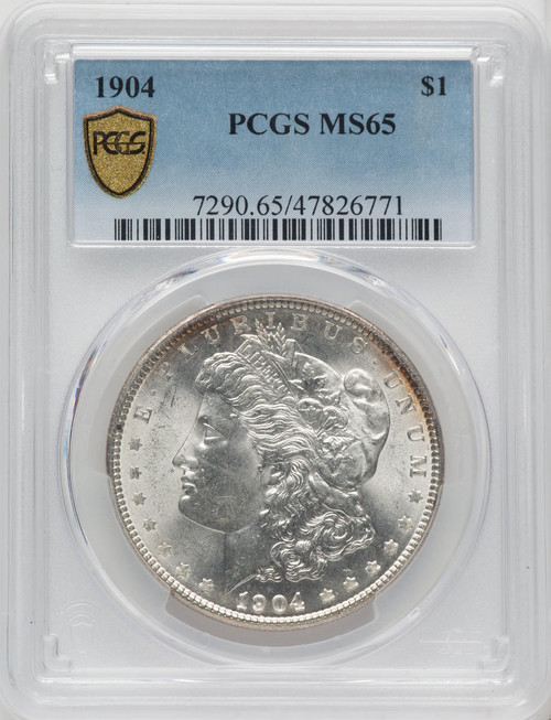 Bullionshark 1904 Morgan Silver Dollar PCGS MS65 - 519272033 