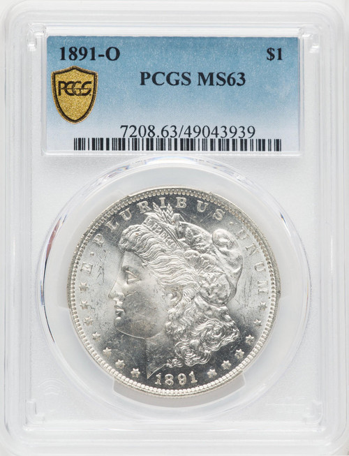 Bullionshark 1891-O Morgan Silver Dollar PCGS MS63 - 768244006 